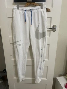 Nike Sportswear Swoosh Men s Semi-Brushed Back Pants Size M - Picture 1 of 8