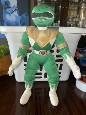 Vintage Mighty Morphin Power Rangers 1994 Plush Green Ranger Tommy 17” - Image 1 of 4
