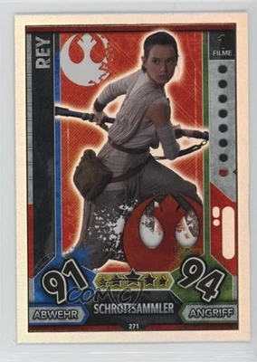 2017 Topps Star Wars Force Attax Universe German Rey #271 - Image 1 of 2