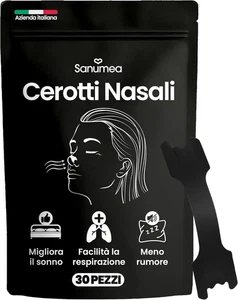 Cerotti Nasali anti Russamento Uomo E Donna. 30 Cerotti Nasali Antirussamento Di - Foto 1 di 8