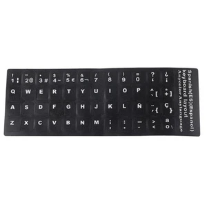 Keyboard Sticker Spanish Waterproof Background For 10in To 17in Laptop Noteb Hot - Picture 1 of 24