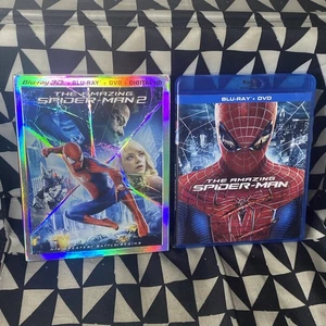 Marvel Amazing Spider-Man 2 3D Blu-ray und The Amazing Spiderman Blu-ray Konvolut - Bild 1 von 9