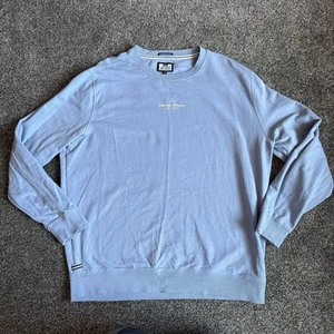 Weekend Offender Baby Blue 100% Cotton Longsleeve Sweatshirt Size Mens XL - Picture 1 of 14