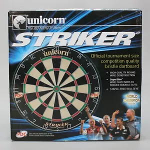 Tablero de dardos Unicornio Inglaterra Striker PDC de calidad respaldado torneo NG2 - Imagen 1 de 8