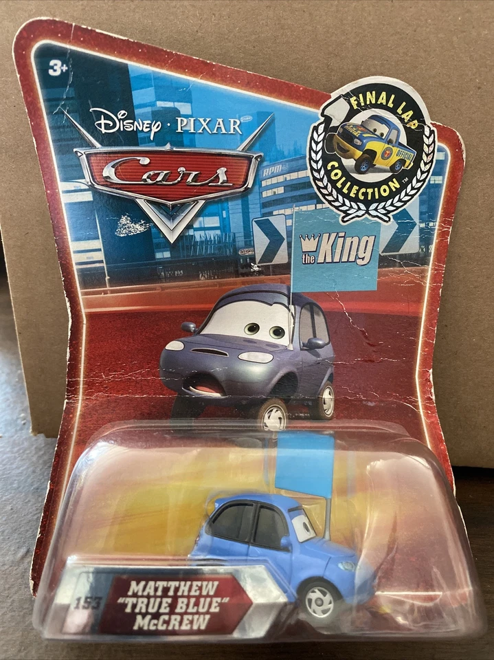 Disney Pixar Cars Final Lap Collection Matthew "True Blue" McCrew #153 - Image 1 of 2
