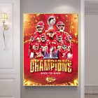 Kansas City Chiefs Super Bowl LVIII Champions 2024 poster