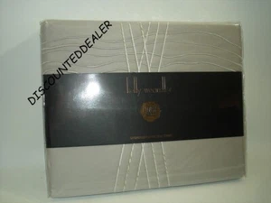 Kelly Wearstler Shoreline QUEEN FLAT SHEET MIST GRAY GREY COTTON NEW  - Picture 1 of 4