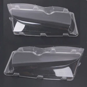 2Pcs Car Headlight Lens Cover Fit for BMW 3 Series E46 4DR 02-05 Elegant&Cool - Picture 1 of 4