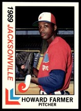 1989 Best Jacksonville Expos Howard Farmer Jacksonville Expos #12