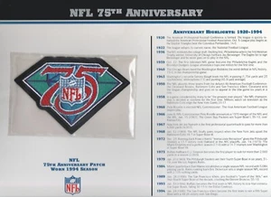 Parche Oficial Aniversario NFL Willabee & Ward NFL Elige de la lista ¡Hasta 20% DE DESCUENTO! - Imagen 1 de 43