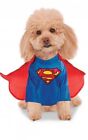 SUPERMAN PET SUPERHERO DOG FANCY DRESS HALLOWEEN COSTUME