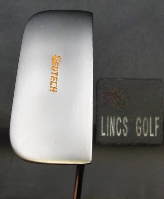 GeoTech Putter 87cm Playing Length Steel Shaft Lamkin Grip - Image 1 of 4