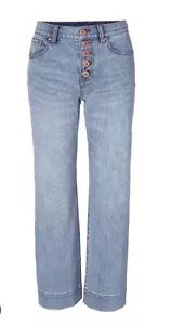 Cabi New NWT Palm Beach Crop #6282 Blue Denim Size 00 - 16 Was $142 - Picture 1 of 3