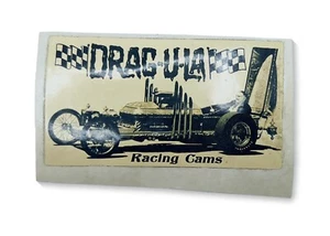 Vintage Drag-U-La Racing Cams Vinyl Decal Sticker - Picture 1 of 1