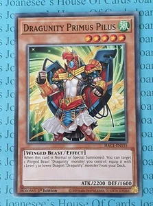 Tarjeta Dragunity Primus Pilus HAC1-EN155 Yu-Gi-Oh 1a Edición Nueva - Imagen 1 de 3