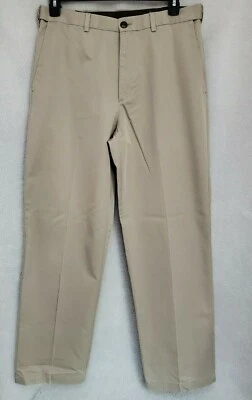 Haggar Mens Pants Size 34 x 32 Brown - Image 1 of 4