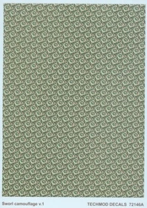 Techmod 72146 1/72 Kamuflaż "tornado" / Sworl camouflage - Zdjęcie 1 z 1