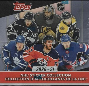 Topps 2020-2021 NHL Sticker INDIVIDUAL PACKS 