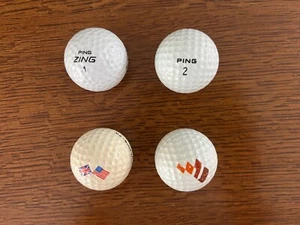 (4) Ping Logo Golf Balls - Picture 1 of 4
