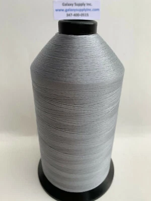 TEX-70 Bonded Nylon #69 Upholstery Thread , 16 oz- Nickel ,  for 2 Spools - Image 1 of 4