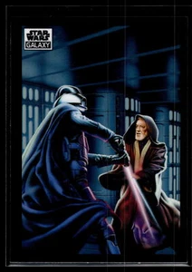 Darth Vader VS. Obi-Wan Kenobi 2022 Topps Chrome Star Wars Galaxy Refractor A 44 - Picture 1 of 2