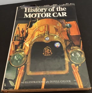 History of the Motor Car Book HC VTG 1975 Marco Matteucci 709 Illustrations - Picture 1 of 8