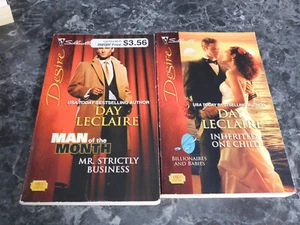 Silhouette Desire Day LeClaire lot of 2 Contemporary Romance Paperbacks - Picture 1 of 1