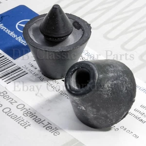 ORIGINAL MERCEDES W116 W123 W124 W126 W201 2x amortiguador goma maletero - Imagen 1 de 1