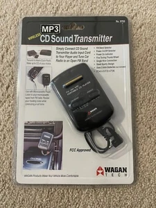 Cd Sound Transmitter Mobile Audio Feeder By Wagan Tech Wireless - Picture 1 of 11