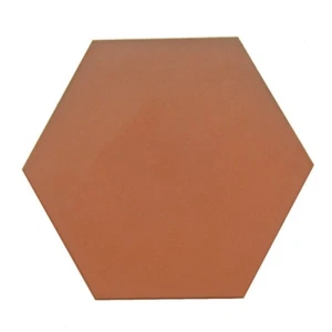 Ersatzfliese Boden Villeroy & Boch E1417 Sechseck Hexagon rotbraun 30 x 30 cm - Bild 1 von 7
