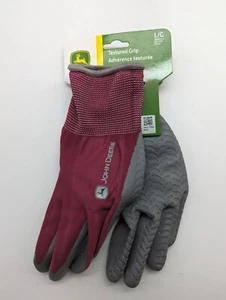 John Deere JD37216-Womens LARGE Glove Nitrile Textured - Picture 1 of 2