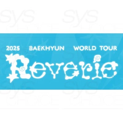 2025 BAEKHYUN WORLD TOUR Reverie OFFICIAL MD + Tracking Number - Image 1 of 4