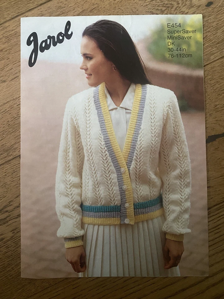 Ladies cardigan / Knitting Pattern - E454 - Janol  - Image 1 of 1