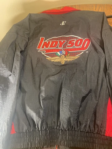 Logo Athletic Indianapolis 500 Size XL Vintage Jacket Cover