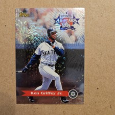 Ken Griffey Jr 1997 Topps Baseball All Star Holofoil Insert Card