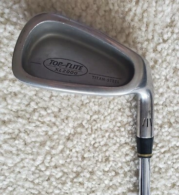 Top Flite XL 2000 Titan Steel 6 Iron Steel Shaft Stiff RH  - Image 1 of 4