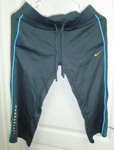 Nike Livestrong Cropped Pants Gym Yoga Activewear Women's XS - Picture 1 of 13