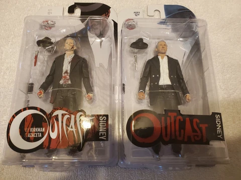 Outcast Sidney VARIANT ACTION FIGURE LOT OF 2 Bloody & TV SKYBOUND EXCLUSIVE TOY Cover
