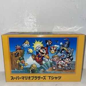 Nintendo Super Mario Bros T-Shirt Yellow  japan import - Picture 1 of 7