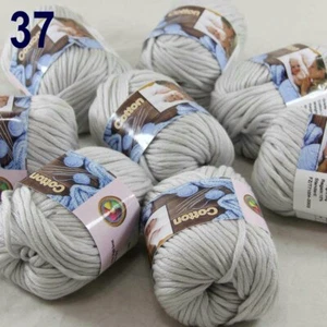 Sale 8Ballsx50gr Super Soft Cotton Hand Blankets Knitting Crochet Yarn 37 - Picture 1 of 12
