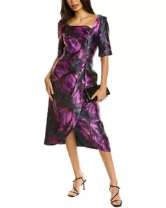 NWT KAY UNGER TALLULAH TEA LENGTH DRESS Sz 8 - Picture 1 of 8