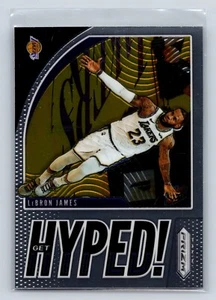 2019-20 Prizm Basketball Insert LEBRON JAMES #2 HYPED Lakers INSERT - Picture 1 of 6