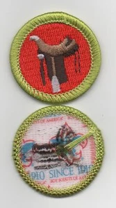 Horsemanship Merit Badge, Type L, "Since 1910" Back (2012-Current) - Picture 1 of 1