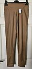 Ladies Camel PU Leggings Size L/XL (14/16 Approx) By You&Me BNWT