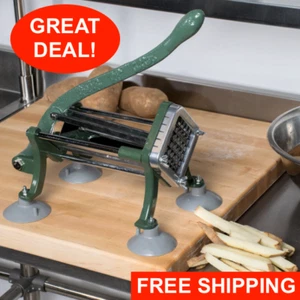 Choice 1/2" French Fry Cutter with Suction Feet Durable Kitchen Restaurant Tool - Picture 1 of 11