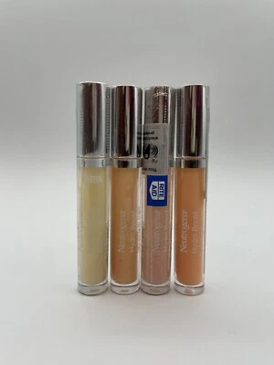 4x Neutrogena Hydro Boost Hidratante Brillo Labial Rubor Suave Defectuoso 10 0.1 OZ Foto 1 de 4