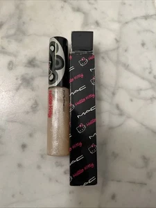 MAC Lipglass Hello Kitty Collection Snow ( White Clear) SUPER RARE DISCONTINUED - Picture 1 of 3