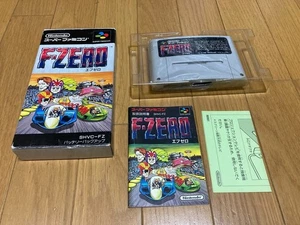 F-Zero Boxed with Manual CIB Nintendo Super Famicom SFC Japan import - Picture 1 of 10