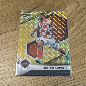 2021 Panini Mosaic FIFA Road to World Cup 09/10 🔥 Gold Prizm Mateo Kovacic #199 - Bild 1 von 3