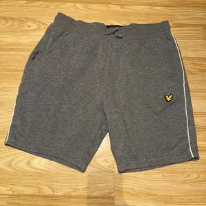 Men’s Grey Tracksuit Shorts Large Lyle & Scott L - Picture 1 of 6